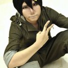 New!Hot!Phantom project Seto Kousuke black Cosplay wig + free shipping+ Free Wig Cap