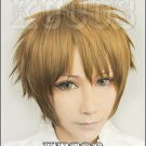 One week friends Hase Yuuki brown gradient Cosplay wig+free shipping