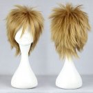 Starry Sky Ryunosuke Miyaji flaxen Cosplay wig+free shipping