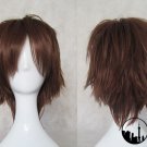 The Prince of Tennis Fuji Syusuke brown Cosplay wig+free shipping