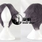 The Prince of Tennis Atobe Keigo purple grey Cosplay wig+free shipping