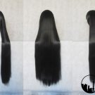 Hitman Reborn Kikyo black 100cm Cosplay wig+free shipping+Free Wig Cap