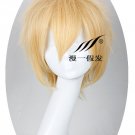 Hitman Reborn Dino golden Cosplay wig+free shipping+Free Wig Cap