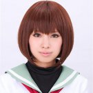 Mawaru-Penguindrum Oginome Ringo brown Cosplay wig+free shipping+Free Wig Cap