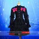 DATE A LIVE Tokisaki Kurumi black cosplay anime costume Gothic Lolita Dating costume