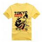 New Tokyo Ghoul Kaneki Ken anime cosplay Halloween short sleeve T-shirt yellow