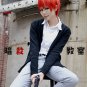 Assassination Classroom Akabane Karuma red Cosplay wig + free shipping+ Free Wig Cap