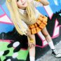 The Idolmaster Cinderella Girls Rika Jyougasaki light golden Cosplay wig + free shipping+Wig Cap