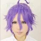 Furari no ken Touken Ranbu Online Kasenkanesada short purple anime cosplay wig+free shipping