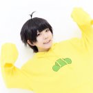 Osomatsu-kun Jyushimatsu Matsuno short black anime cosplay wig+free shipping