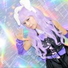 Show by Rock!! Chuchu light purple 80cm Cosplay wig+free shipping+Free Wig Cap