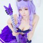 Show by Rock!! Chuchu purple 80cm Cosplay wig+free shipping+Free Wig Cap