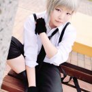 Bungo Stray Dogs Atsushi Nakajima flaxen Cosplay wig+free shipping+Free Wig Cap