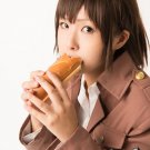 Attack on Titan Sasha Blouse dark brown ponytail wig+free shipping+Free Wig Cap