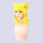 Pripara MinamiMirei short yellow anime cosplay wig + free shipping+ Free Wig Cap