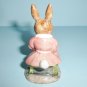 1984 Royal Doulton Buntie Bunnykins Helping Mother Figurine Porcelain Bunny Rabbit DB2