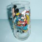 Disney Mickey Mouse BBQ Pepsi Glass Tumbler Walt Disney Productions