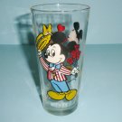 1978 Pepsi Mickey Mouse Happy Birthday Glass Tumbler Vintage Walt Disney Productions