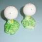 Golf Balls On Tees Salt And Pepper Shakers Set By Adriane Of Japan Vintage Ceramic Shakers