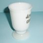 Grandma Footed Mug Vintage Disneyland Milk Glass And Gold Lettering Vintage