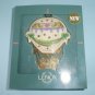 1998 Lenox Across The Miles Hot Air Balloon Christmas Holiday Tree Ornament