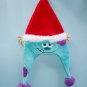 Disney Pixar Monster's Inc University Sully Christmas Holiday Santa Hat Child Size