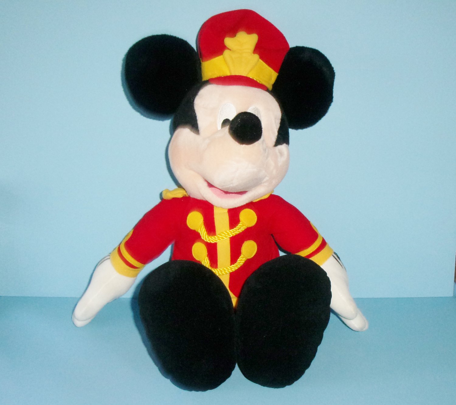 Macys Plush Mickey Mouse Band Leader Strike Up The Holidays 24 Inches