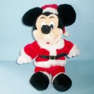 Disney Plush Mickey Mouse 15 Inches Vintage Christmas Made in Korea