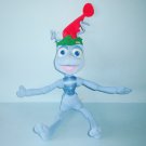 1998 A Bug's Life Plush Flik in Santa Holiday Hat 16 Inches by Mattell