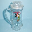 Mickey Mouse Glass Golf Mug With Lid Walt Disney World