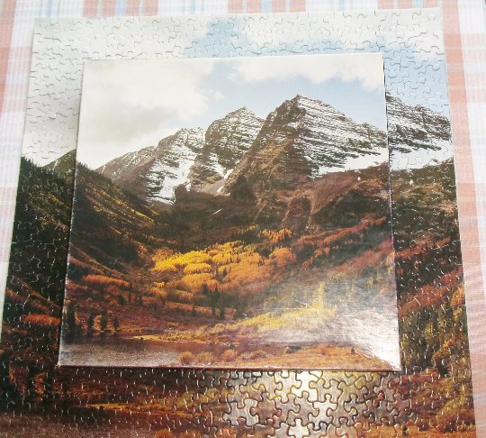 1977 Springbok Mountain Majesty Jigsaw Puzzle 500 Pcs PZL2069