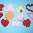 Hallmark Valentines Day Cookie Cutters Lot of 13 Vintage Cookie Cutters