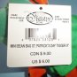 Disney Store Plush Tigger St. Patrick's Day Bean Bag O'Tigger in Hat With Tag