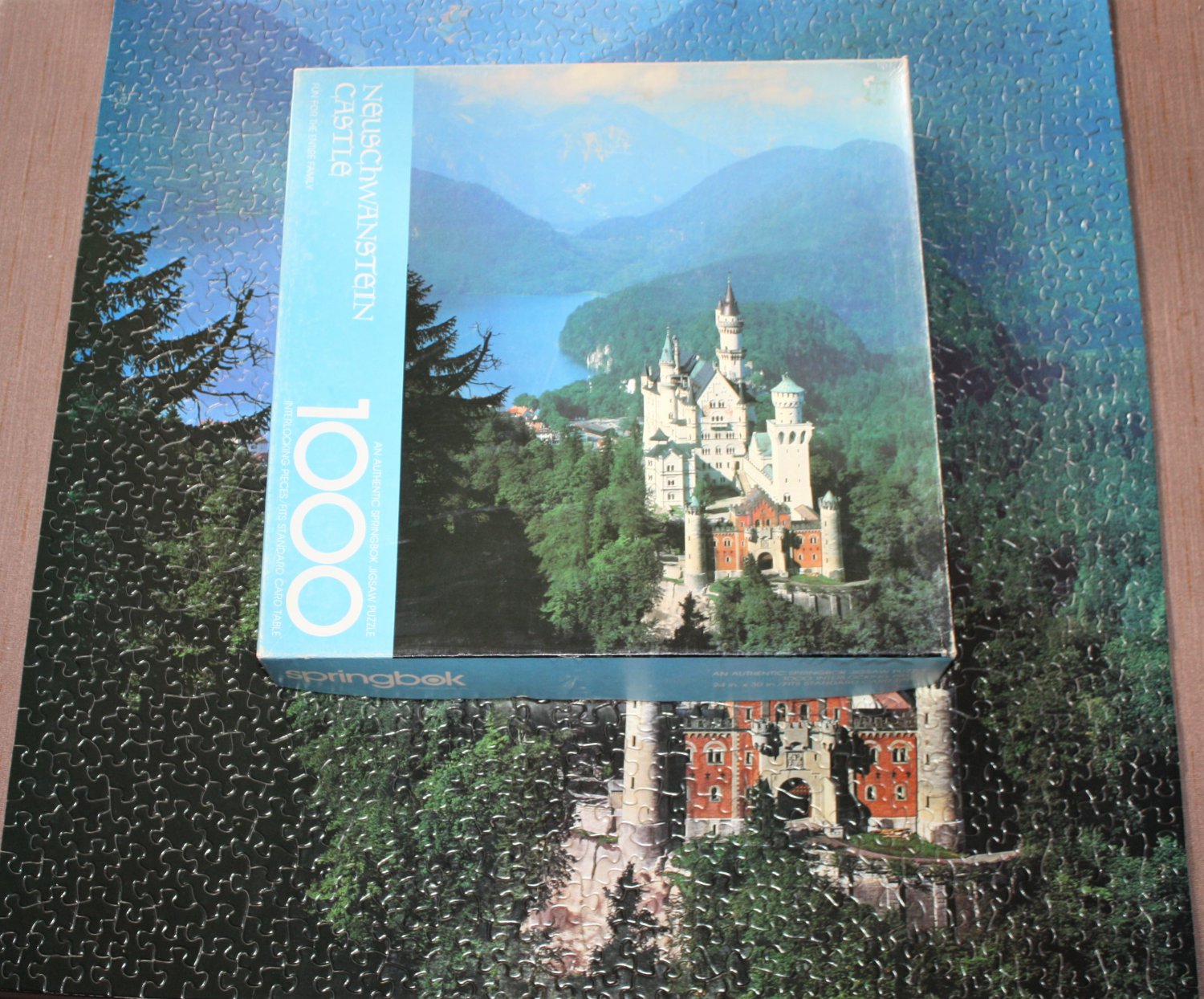 Springbok Neuschwanstein Castle Puzzle 1000 Pcs PZL5915