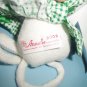 Annalee 2002 Happy St. Patrick's Day Irish Girl Mouse Felt Doll Figure 6 Inches