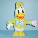 Plush Donald Duck Pull My Ears Singing Easter Bunny By Hallmark 2011 Polly Wolly
