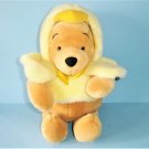 Disney Store Plush Pooh in Easter Chick Costume 12 Inches Vintage 1990s