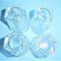 Hoegaarden Beer Taster Glasses Set of 4 Hexagonal Mini Beer Glasses