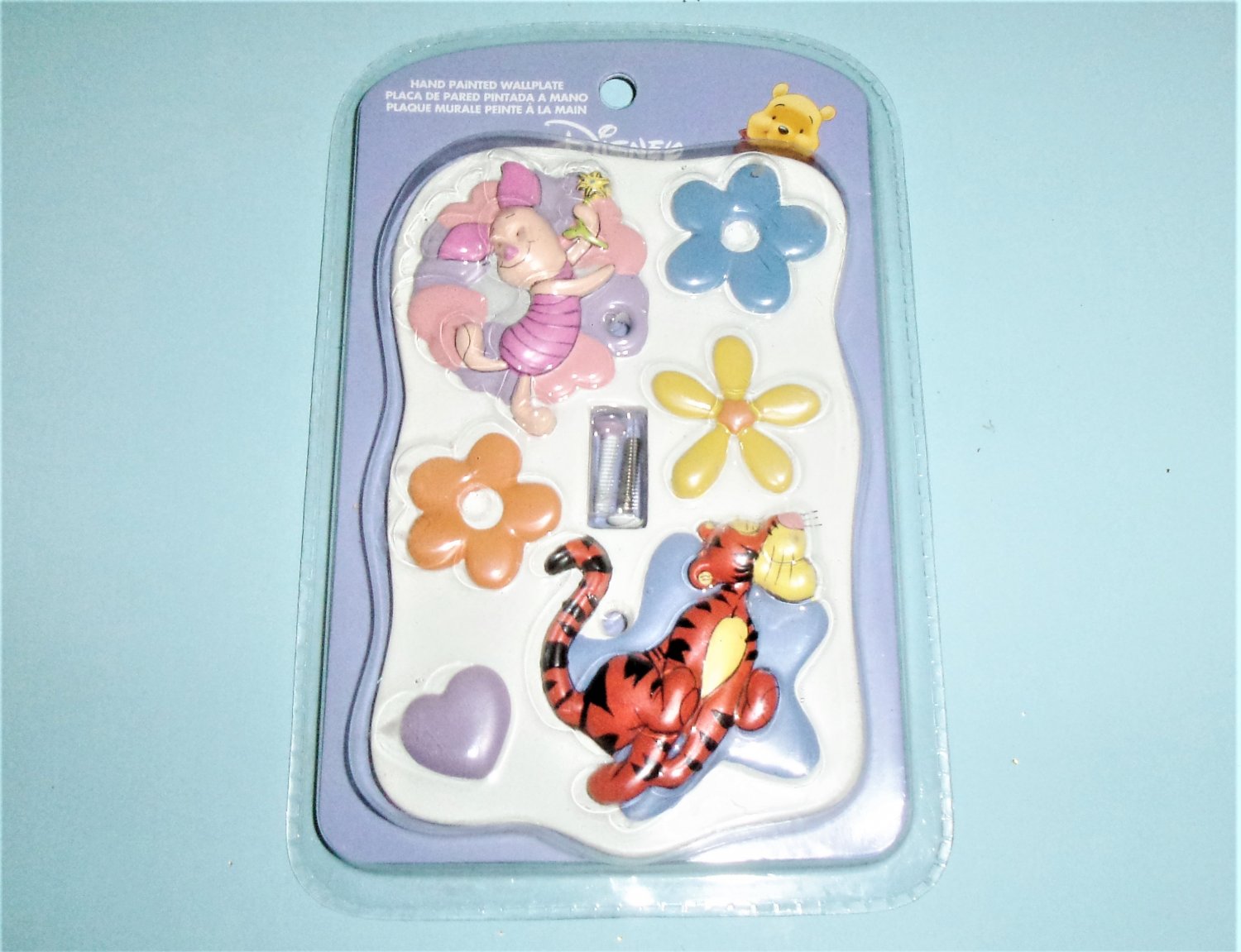 2005 Disney Tigger And Piglet Wall Switch Plate Single Toggle In Package