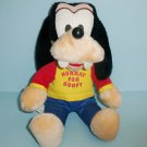Disney Knickerbocker Plush Goofy The Dog Hurray For Goofy Vintage