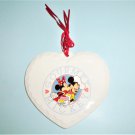 Disney Gourmet Mickey Heart Trivet Wall Hanging by Treasure Craft Made in USA