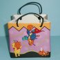 Disney 2000 FTD Pooh Hundred Acre Halloween Ceramic Candy Bag Vase or Planter