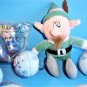 Rudolph And Island Of Misfit Toys Plush Boss, Hermey Figure And Ball Ornaments