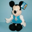 Disney Plush Mickey Mouse Dressed as a Musketeer by Toy Factory 14 Inches Tall