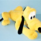 Large Floppy Plush Pluto the Dog With Green Collar from Walt Disney World