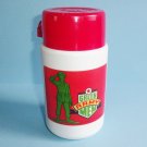 Disney Pixar Toy Story Green Army Men Plastic Thermos Made By Aladdin