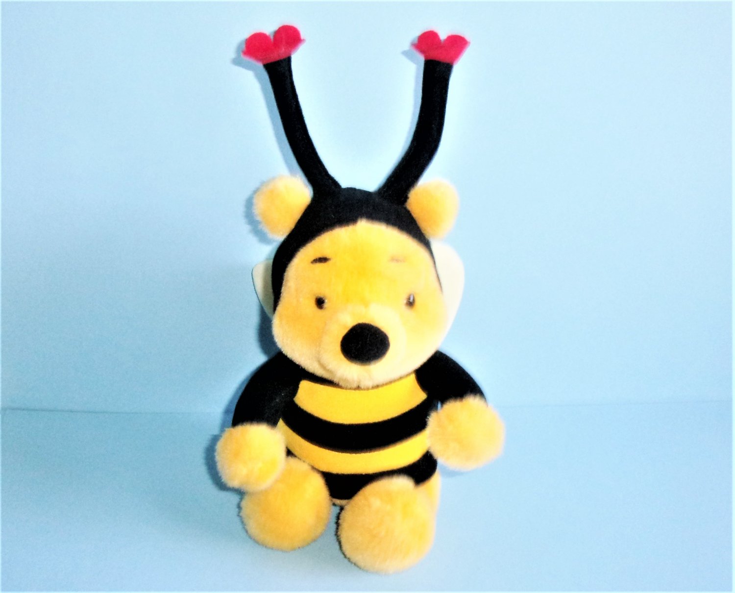 Plush Winnie The Pooh Bear In Honey Bee Costume 1997 Mattel  Bumble Bee 9"