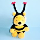 Plush Winnie The Pooh Bear In Honey Bee Costume 1997 Mattel  Bumble Bee 9"