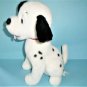 Disney 101 Dalmatians Plush Lucky the Dog Sitting 13 Inches With Red Name Collar