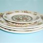 Indian Tree 3 Dinner Plates and 1 Salad Plate Vintage Made By Style House Japan